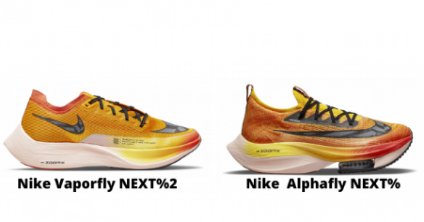 Nike Vaporfly und Alphafly Schuhe im Vergleich